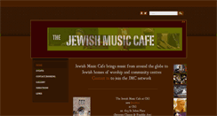 Desktop Screenshot of jewishmusiccafe.com